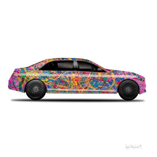 1 - Quantum Dream Car by Jumper Maybach® (Print on Canvas)