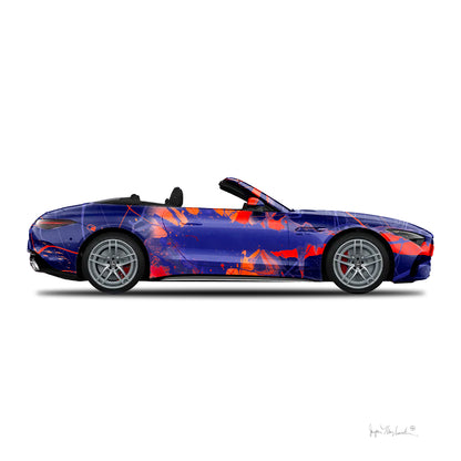 1 - New Galaxy Car by Jumper Maybach® (Print on Canvas)