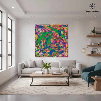 Chromatic #1 - Original Painting - Jumper Maybach