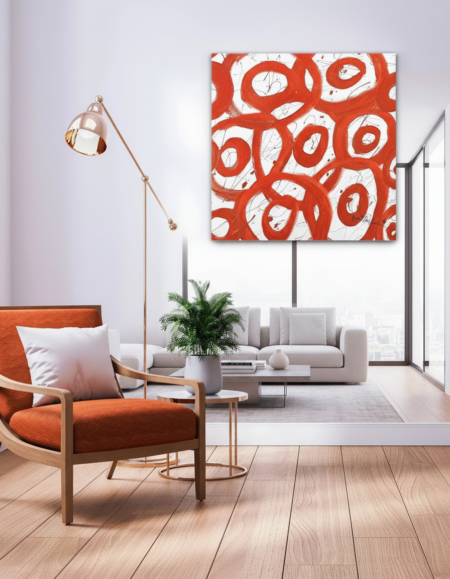 Circle of Life #1  (Print on Canvas) - Jumper Maybach