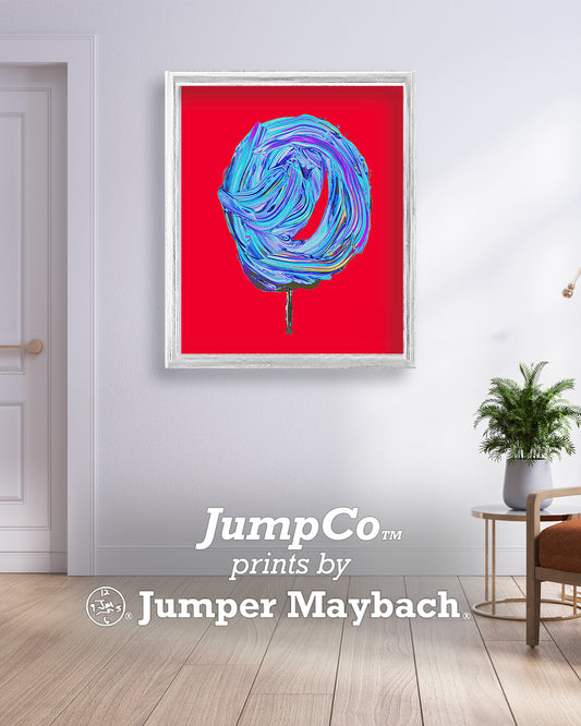 Cosmic Blueberry Cotton Candy (Print on Paper) - Jumper Maybach