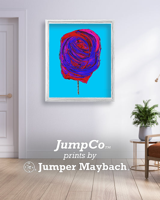 Cosmic Cherry Cotton Candy (Print on Paper) - Jumper Maybach