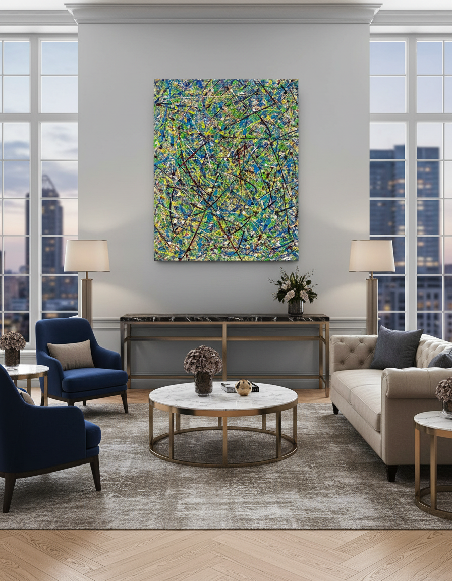 Cosmic Glee - Original Painting