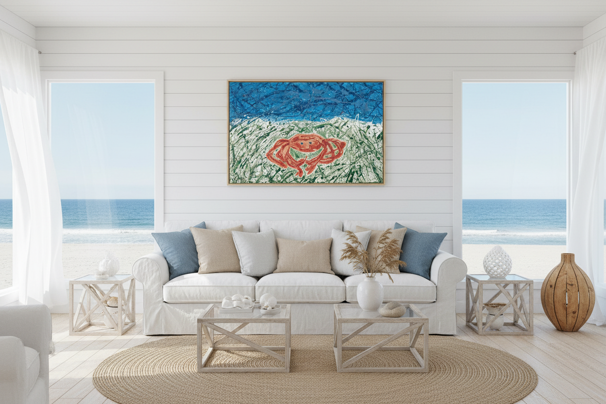 Crab Series #3 - Original Painting - Jumper Maybach