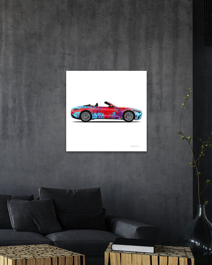 1 - Art Car Canvas Print Dancing Queen by Jumper Maybach® (Print on Canvas)