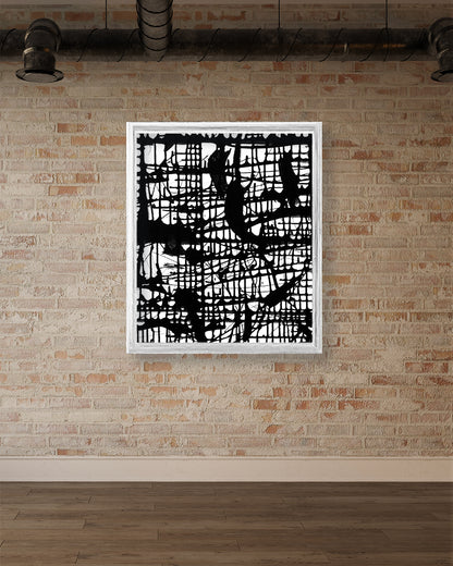 Dark Matrix (Print on Paper)