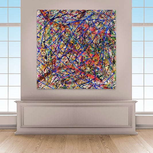 Deep Dimensions (Print on Canvas) - Jumper Maybach