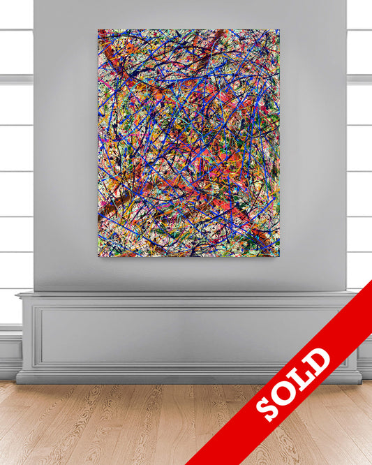 Deep Dimensions - Original Painting - Jumper Maybach
