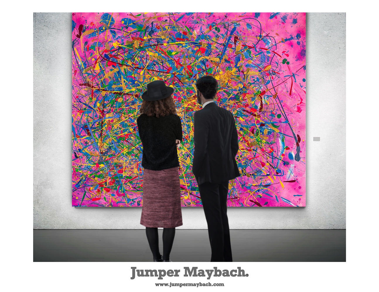 Jumper Maybach Mini Messenger-ASSORTED-Inspired by Original Paintings