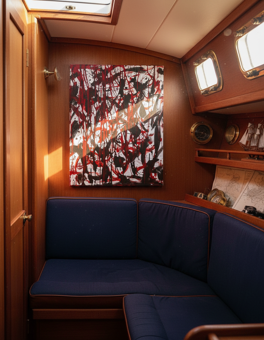 Falling - Original Painting - Jumper Maybach