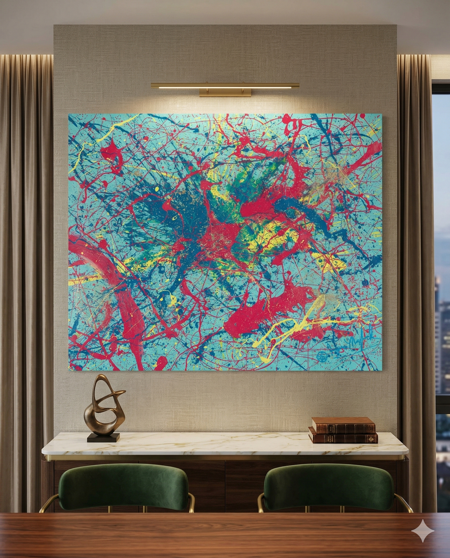 Gravity Dance- Original Painting - Jumper Maybach