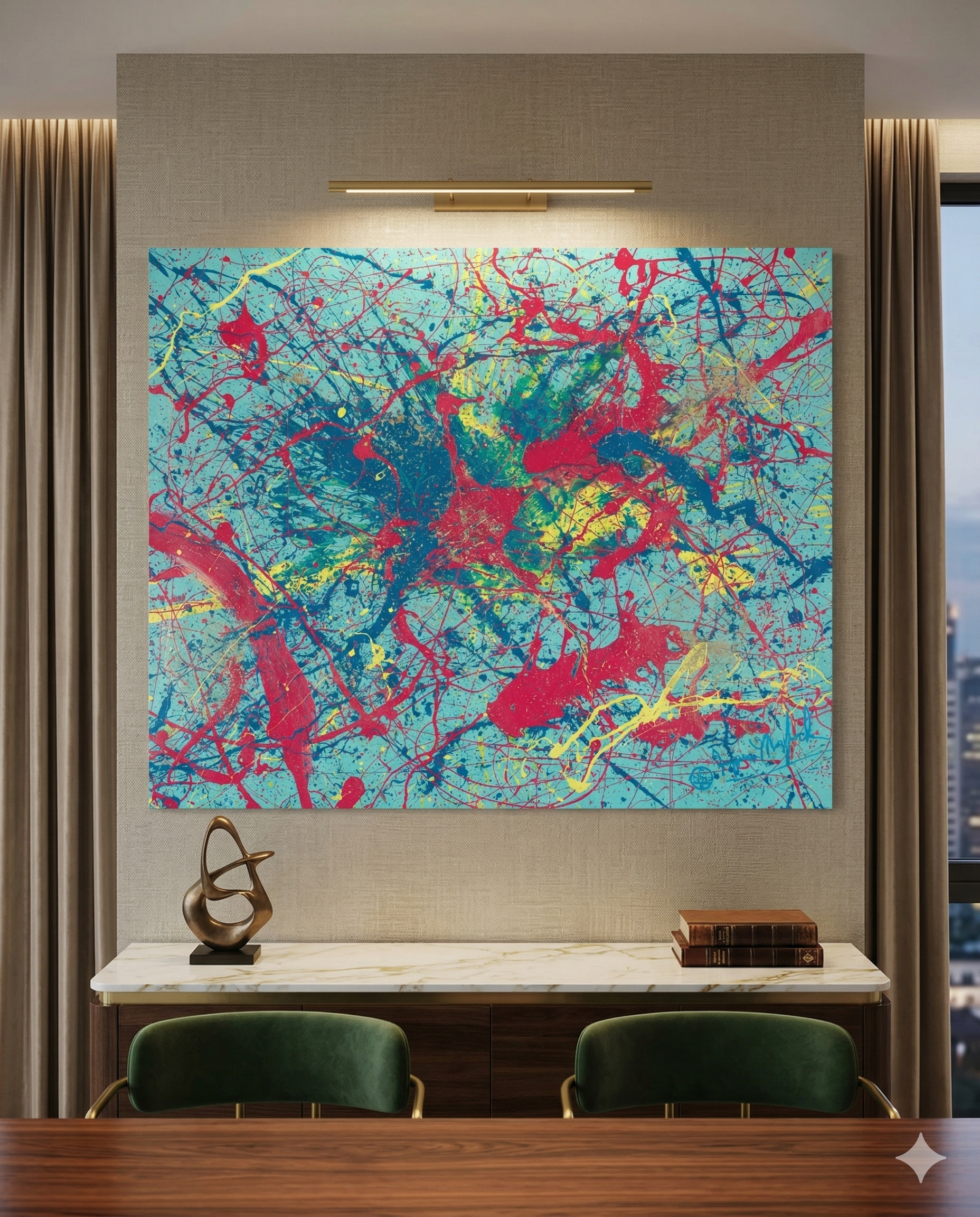 Gravity Dance- Original Painting - Jumper Maybach