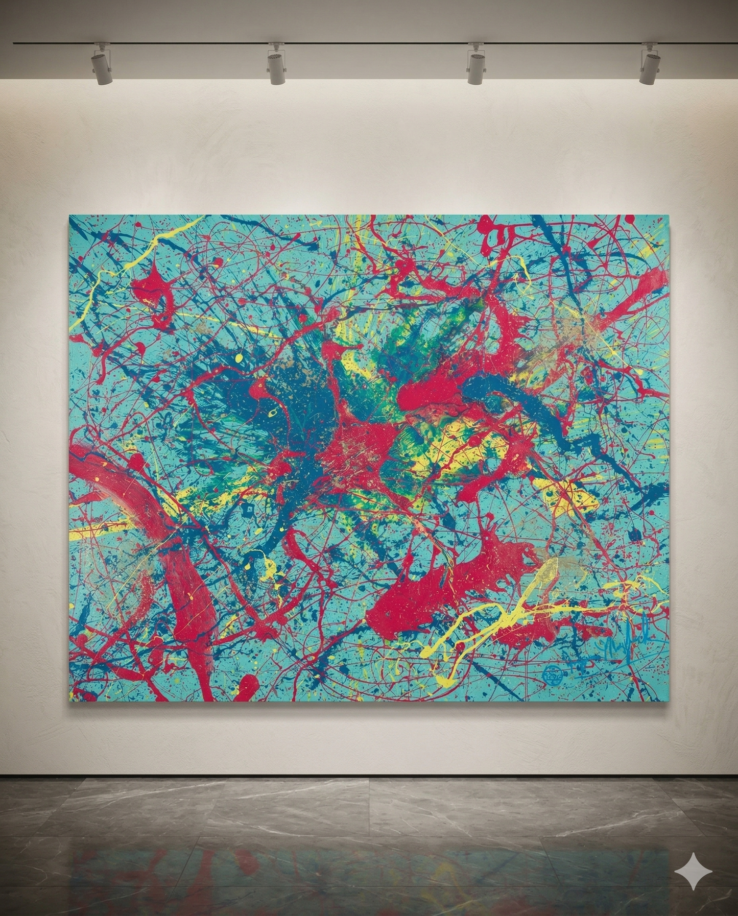 Gravity Dance- Original Painting - Jumper Maybach