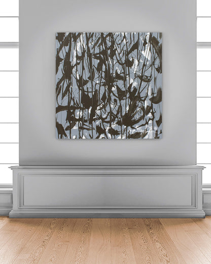 Gray Mood  (Print on Canvas)