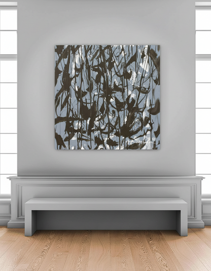 Gray Mood  (Print on Canvas) - Jumper Maybach