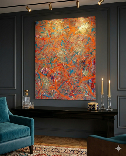 Harmony Planet- Original Painting - Jumper Maybach