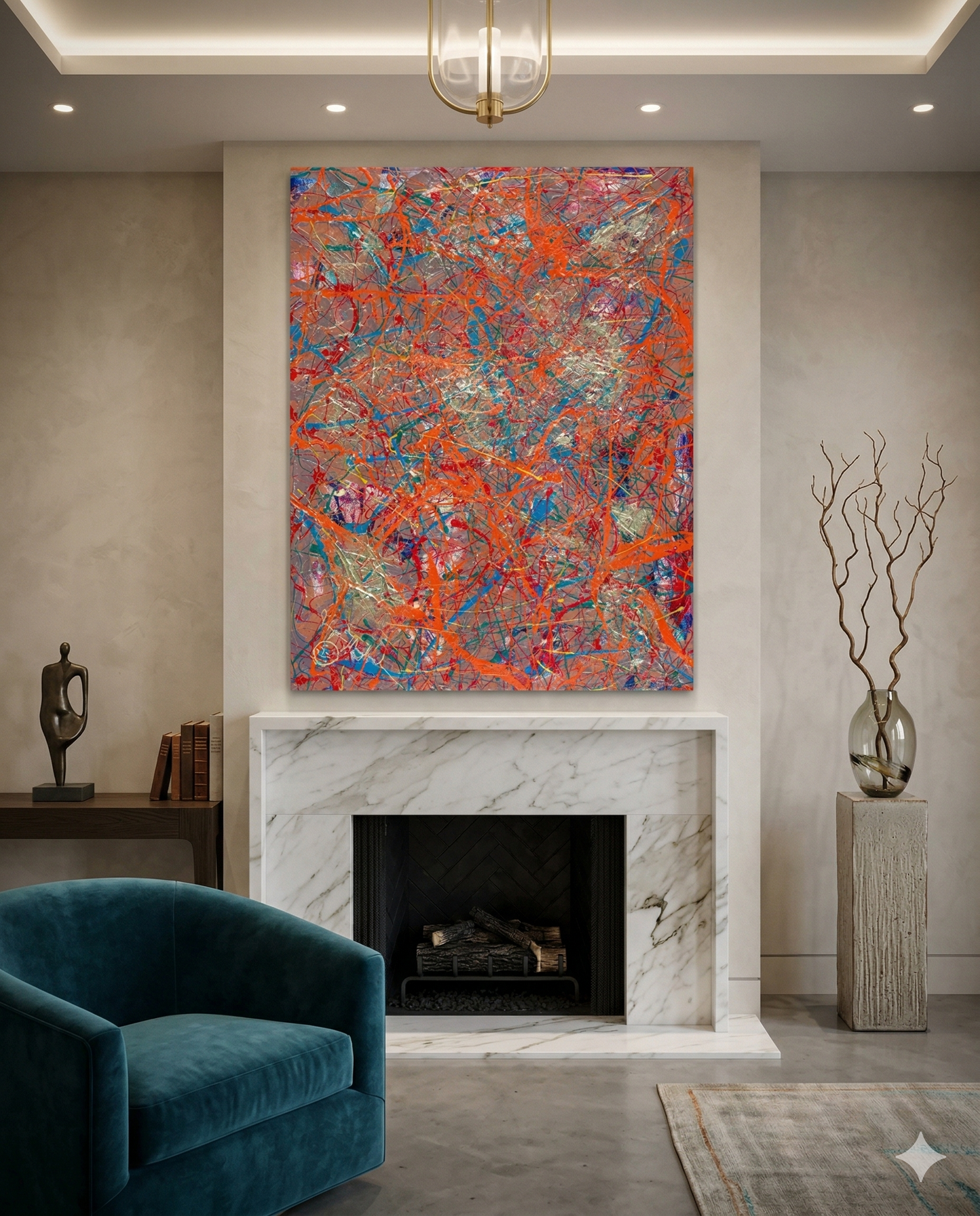 Harmony Planet- Original Painting - Jumper Maybach