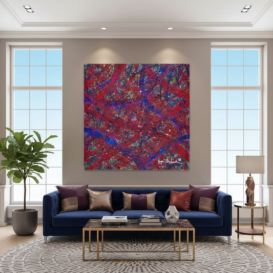 Inertia (Print on Canvas) - Jumper Maybach