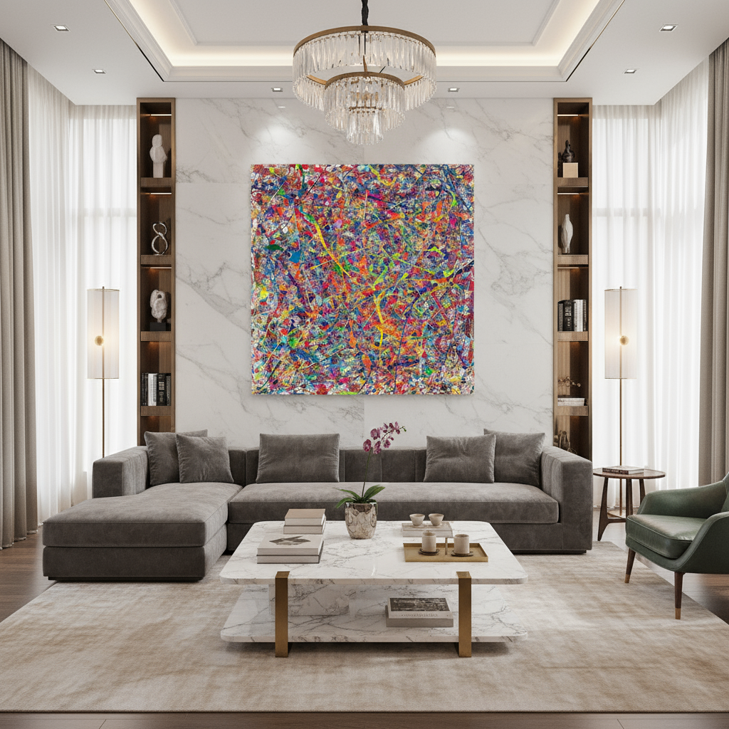 Jumper's Infinite Candy Quasar  (Embellished-Hand Signed by the Artist) - Jumper Maybach