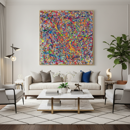 Jumper's Infinite Candy Quasar  (Embellished-Hand Signed by the Artist) - Jumper Maybach