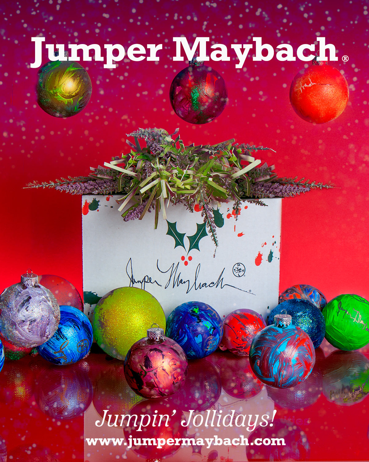 Buy 3 Get One Free SMALL Jumpin Jolliday Ornaments