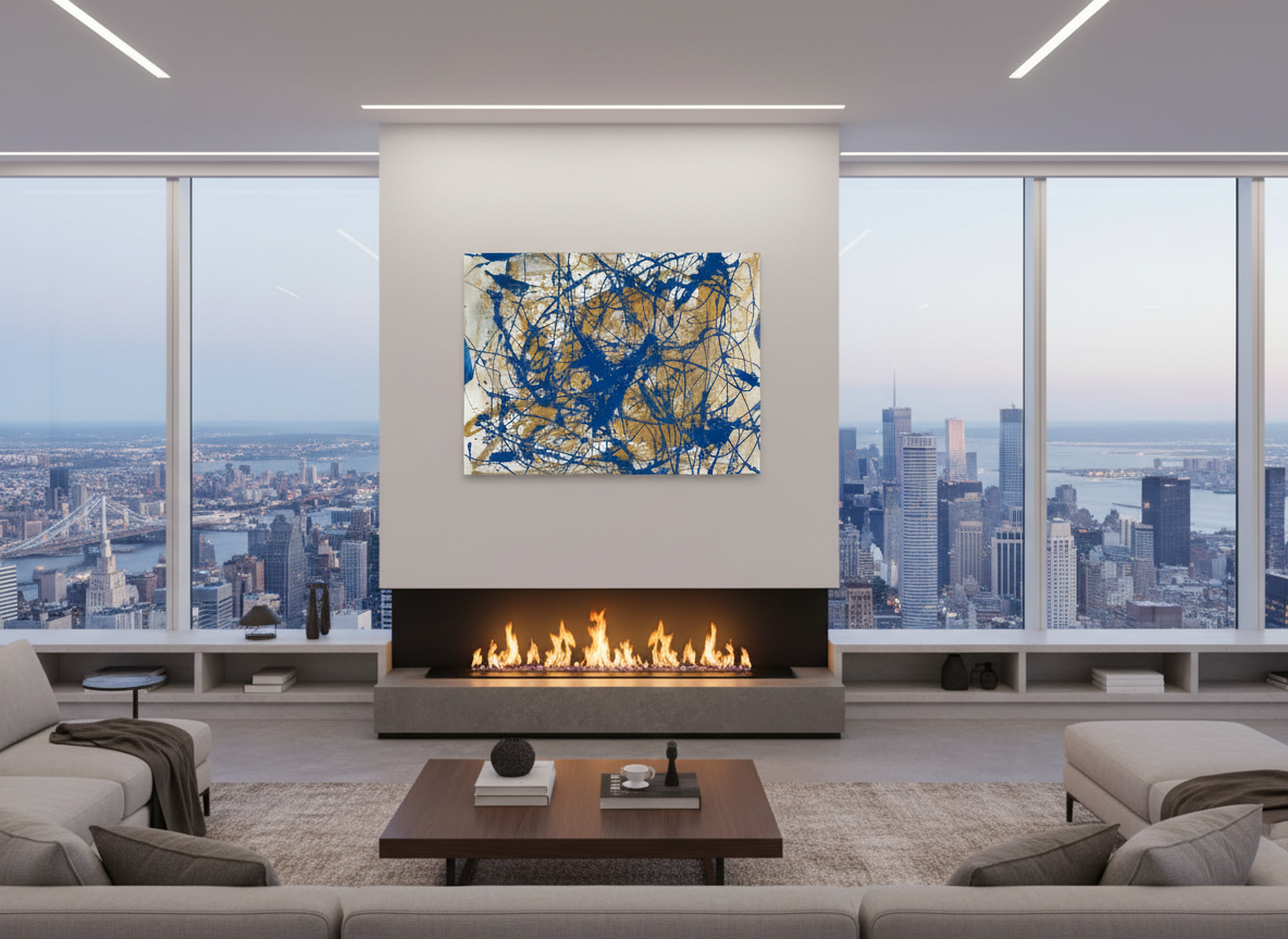 Jumper's Hover Angels - Original Painting - Jumper Maybach