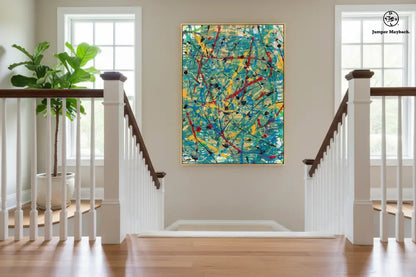 Jumper's Hug Constellation - Original Painting - Jumper Maybach