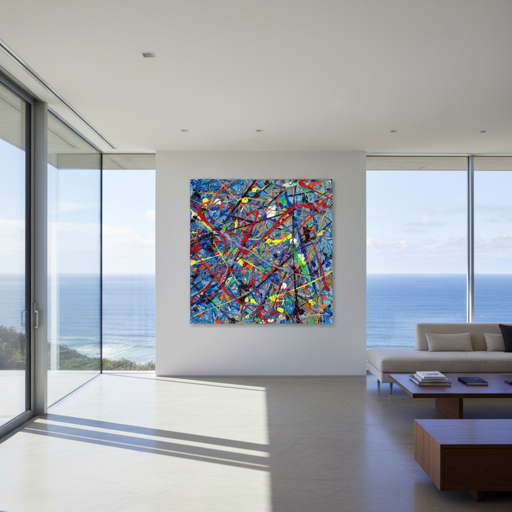 Jumper's Supernova  (Embellished-Hand Signed by the Artist) - Jumper Maybach