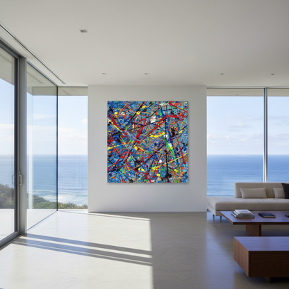 Jumper's Supernova  (Embellished-Hand Signed by the Artist) - Jumper Maybach