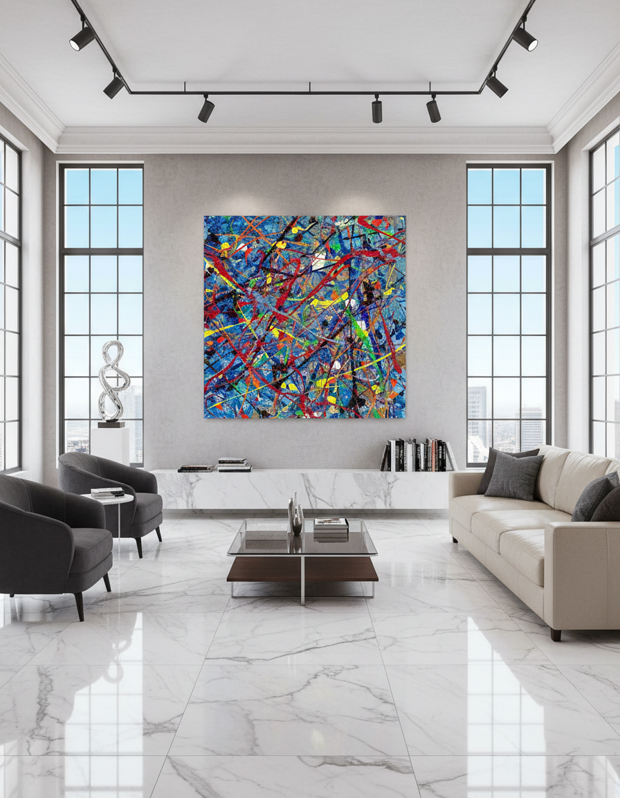 Jumper's Supernova  (Print on Canvas) - Jumper Maybach