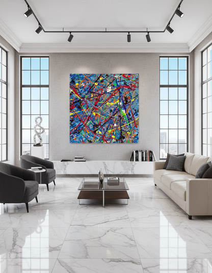 Jumper's Supernova  (Print on Canvas) - Jumper Maybach