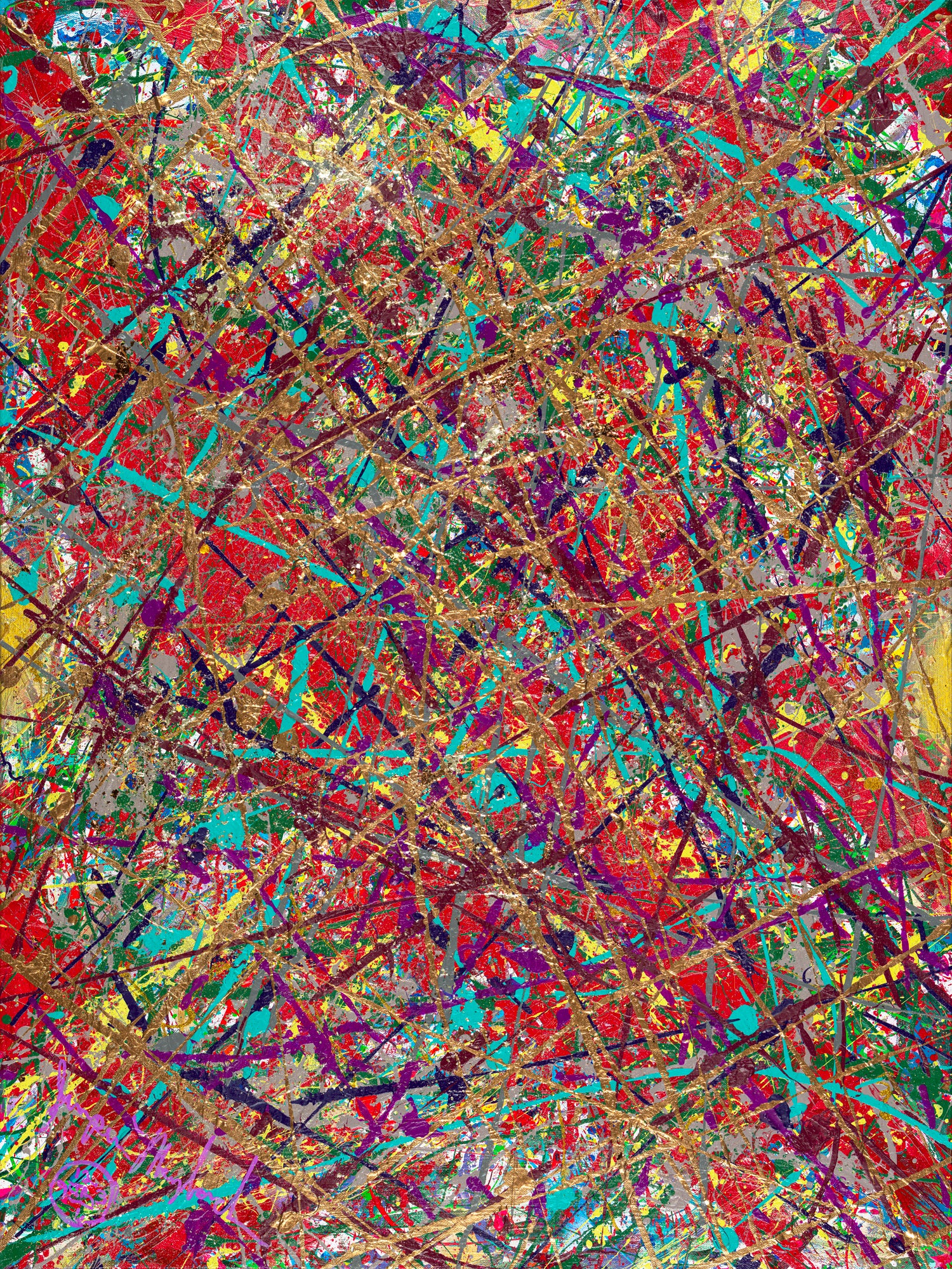 Little Star Parade- Original Painting - Jumper Maybach