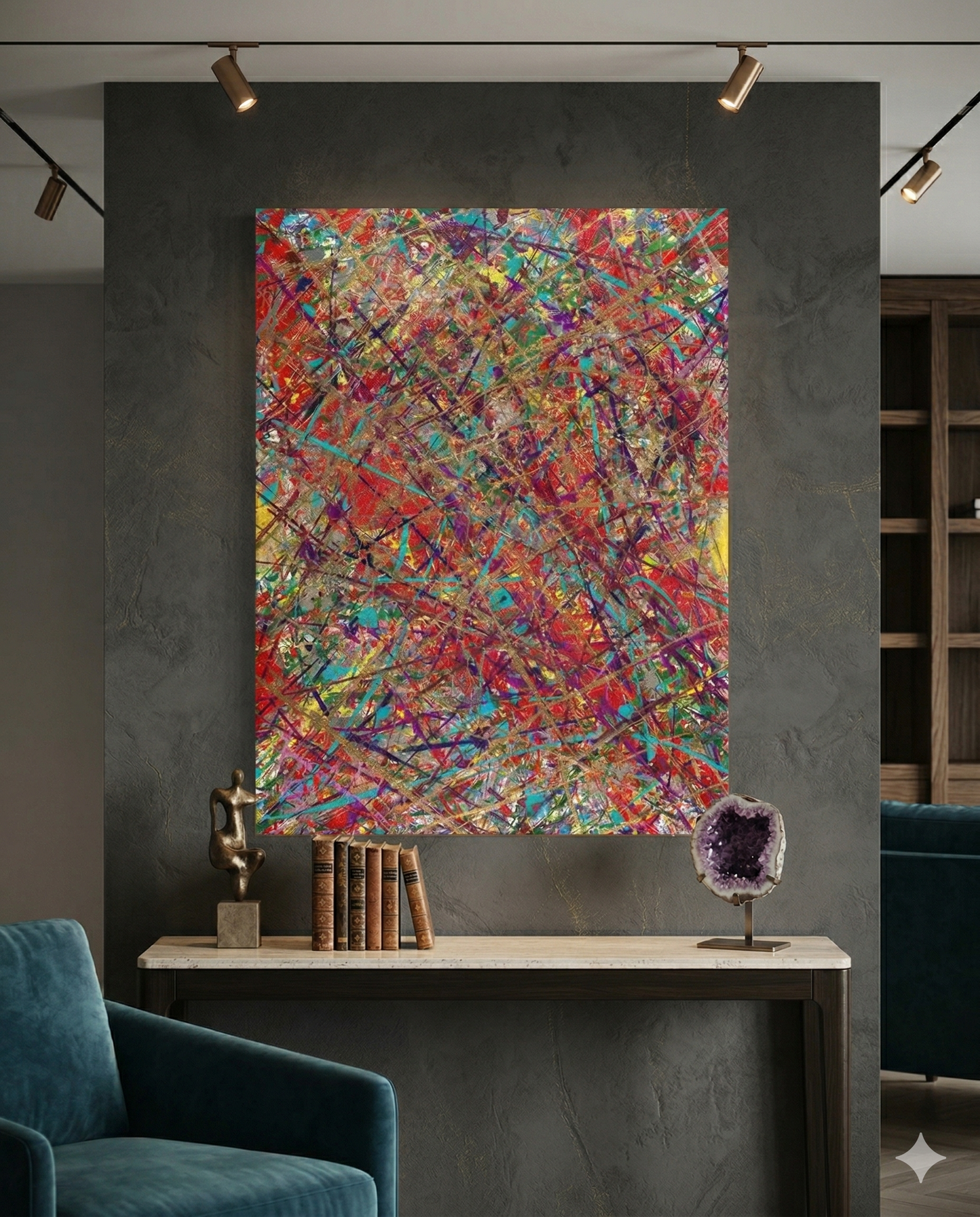 Little Star Parade- Original Painting - Jumper Maybach