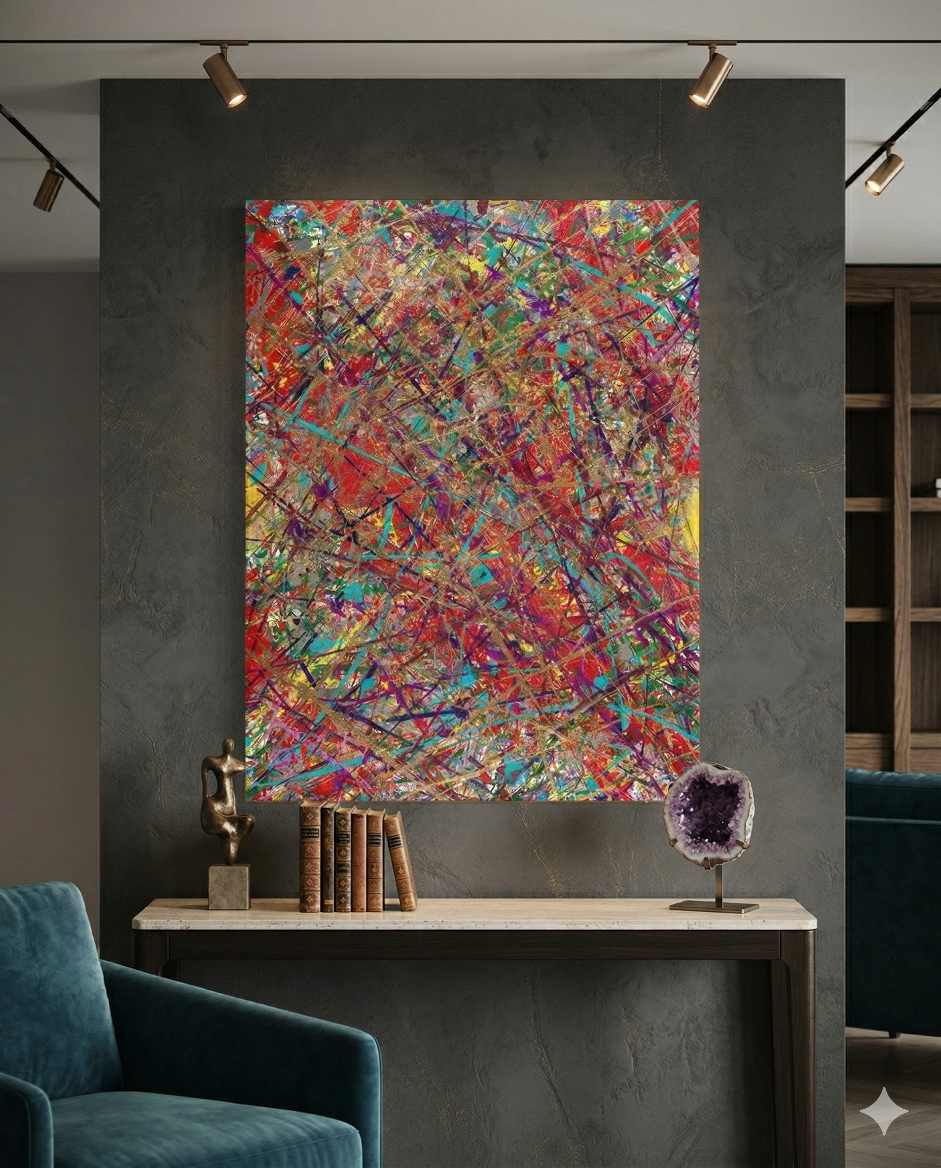 Little Star Parade- Original Painting - Jumper Maybach