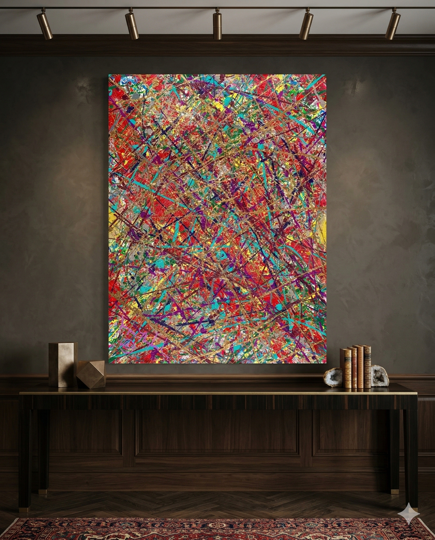 Little Star Parade- Original Painting - Jumper Maybach