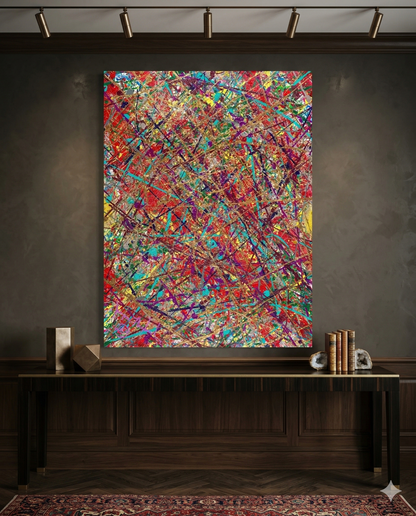 Little Star Parade- Original Painting - Jumper Maybach