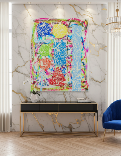 Love all Shapes - Original Painting - Jumper Maybach