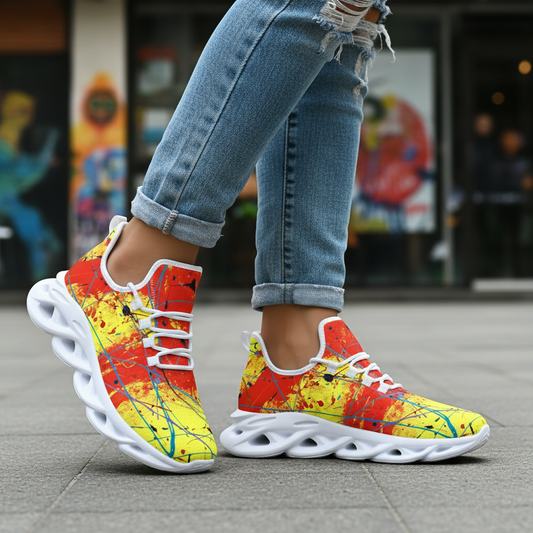 Red Rocket Flex Sneaker by Jumper Maybach®  MEN/WOMEN* - Jumper Maybach