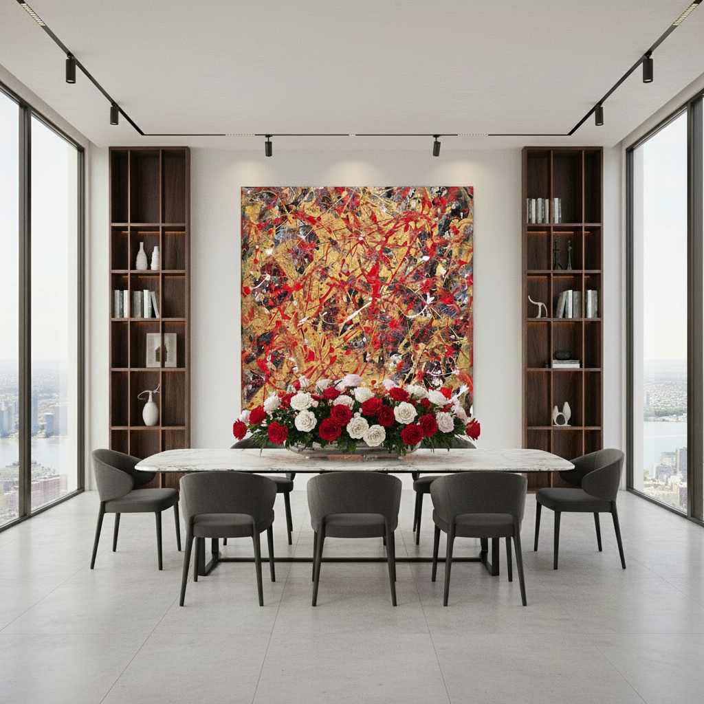 Mercury Moonrise  (Embellished-Hand Signed by the Artist) - Jumper Maybach