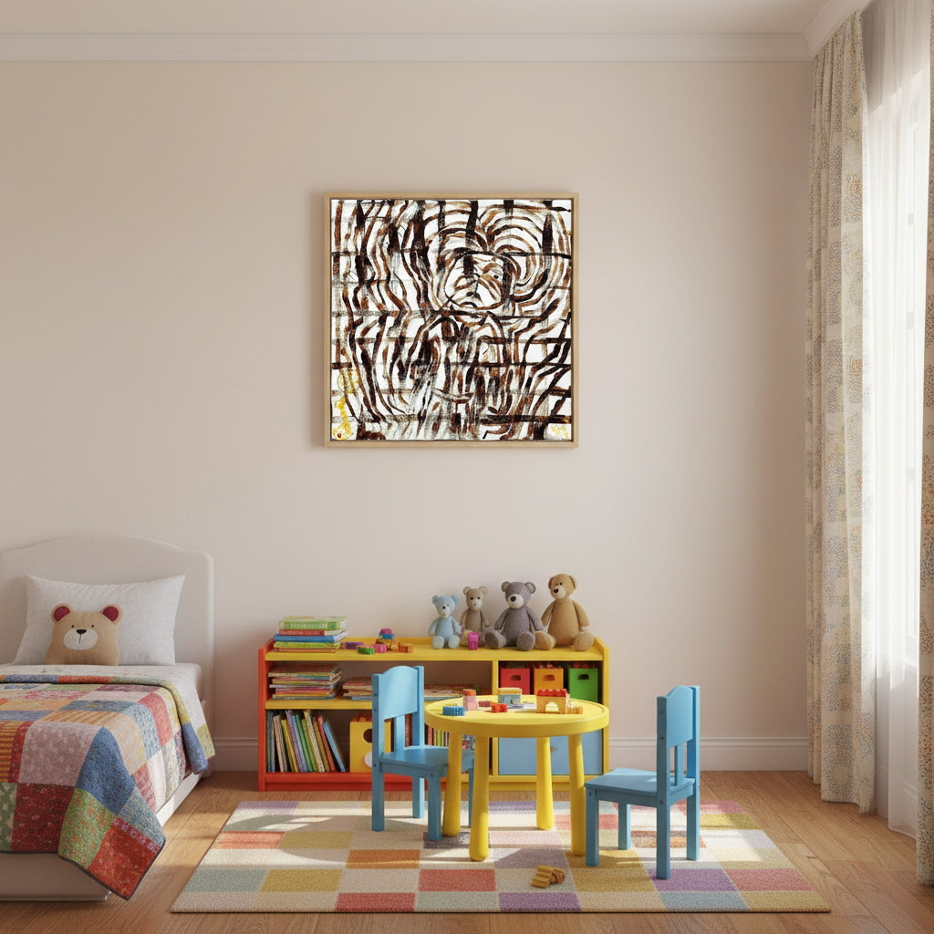 Monkey Caged - Original Painting - Jumper Maybach