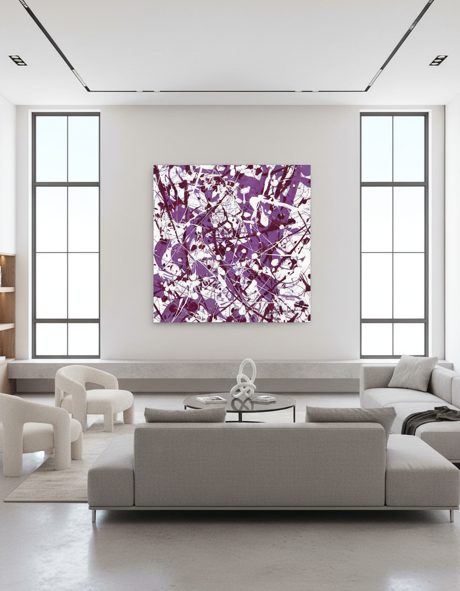 Nebula  (Print on Canvas) - Jumper Maybach