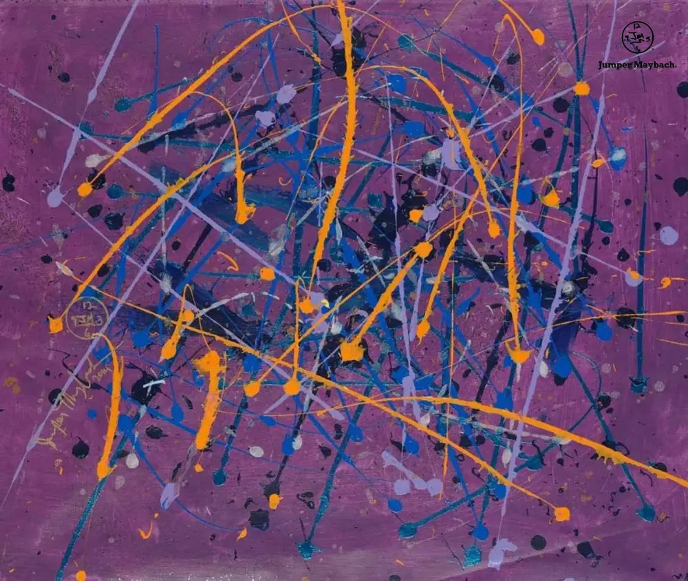 Plum Universe #2 - Original Painting - Jumper Maybach