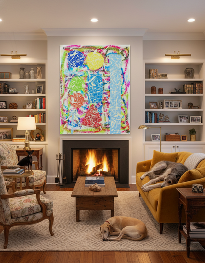 Love all Shapes - Original Painting - Jumper Maybach