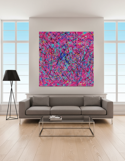 Quantum Neurons  (Print on Canvas) - Jumper Maybach