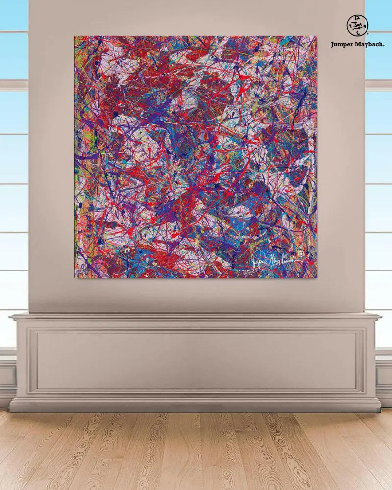 Quantum Storm (Embellished Limited Edition-Hand Signed by the Artist) - Jumper Maybach