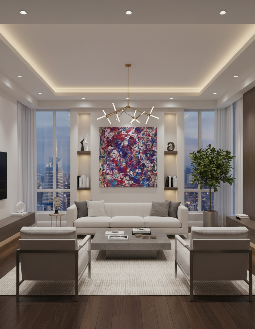 Quantum Storm  (Print on Canvas) - Jumper Maybach