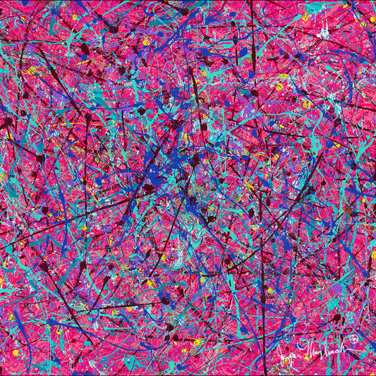 Quantum Neurons (Embellished Limited Edition-Hand Signed by the Artist)