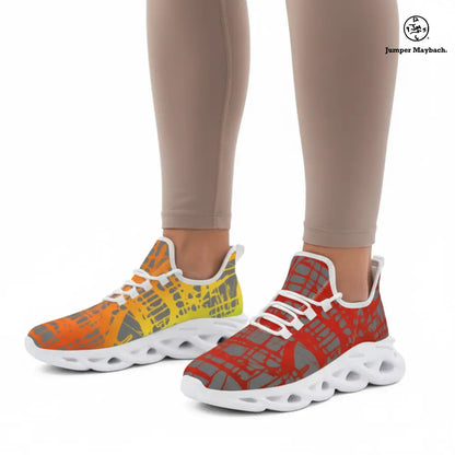 Rainbow Matrix Flex Sneakers by Jumper Maybach®  MEN/WOMEN* - Jumper Maybach