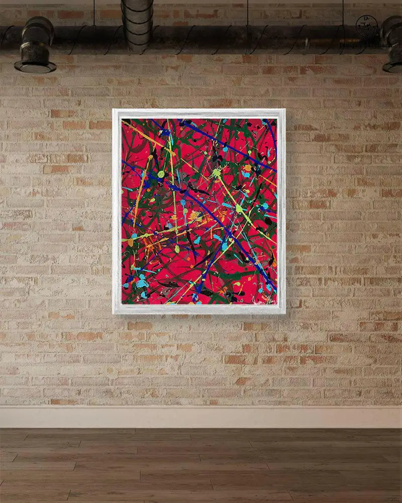 Red Space (Print on Paper) - Jumper Maybach