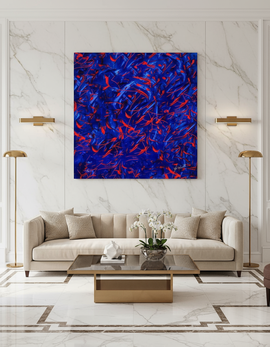 Rose Petals  (Print on Canvas) - Jumper Maybach